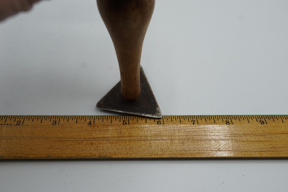 Shave Hook Collectible Woodworking Carpentry Hand Tool Triangular Blade