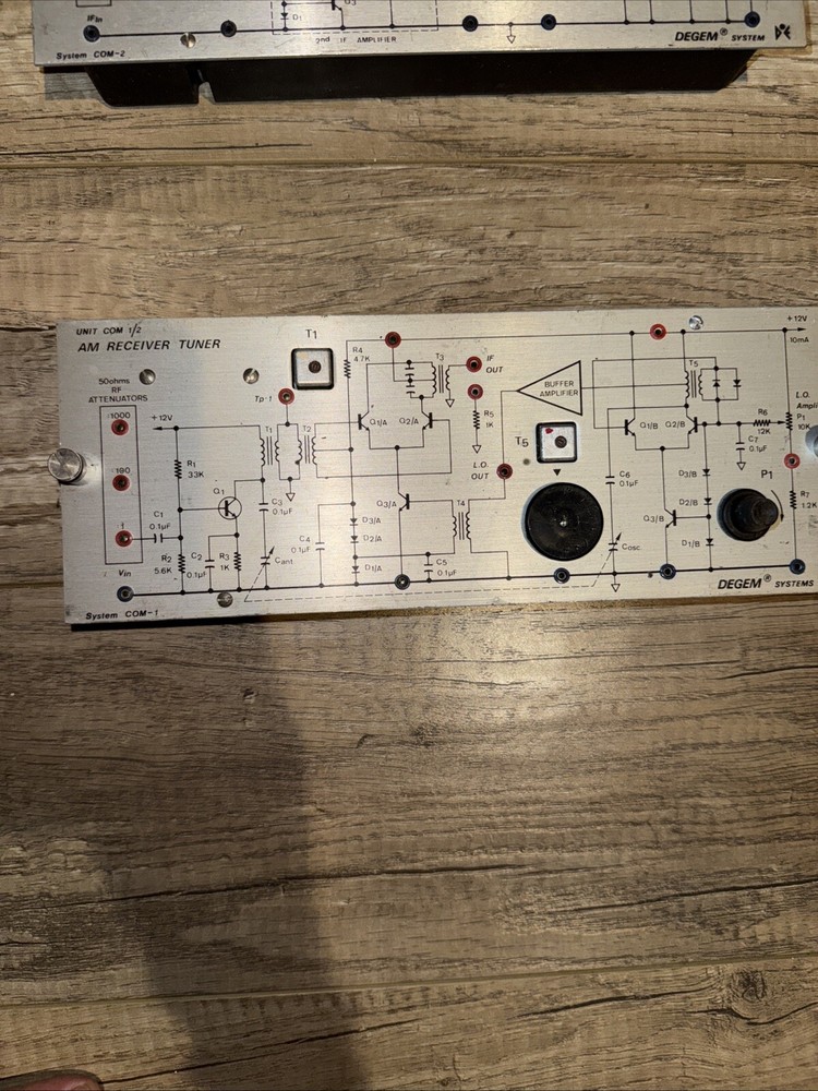DEGEM SYSTEMS UNITCOM 1 AUDIO AMPLIFIERS AM TUNER MODULATOR