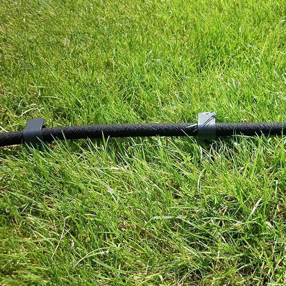 Pipe Ground Stakes Drip Irrigation Holder Spikes Pegs Soaker Pack Yard