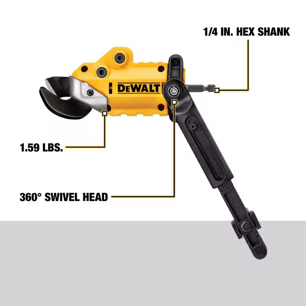 DEWALT 18-Gauge Impact Ready Shears Accessory