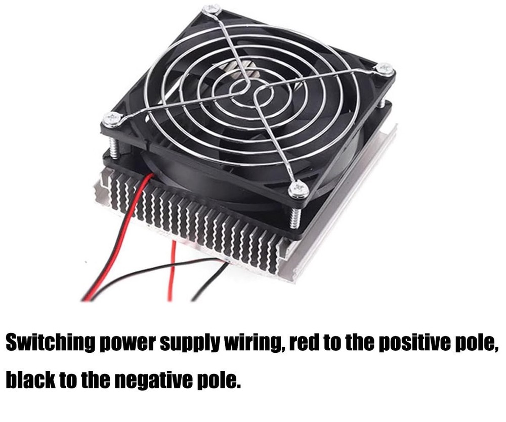 Quiet Mini Air Conditioning Kit with Thermoelectric Cooling & Easy Installation