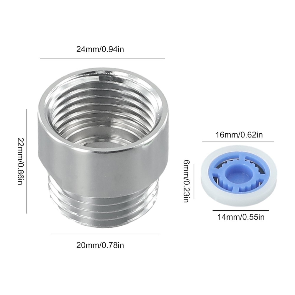 Water Saving Cores Shower Brass Control Valve Flows Home Limiter Restrictor