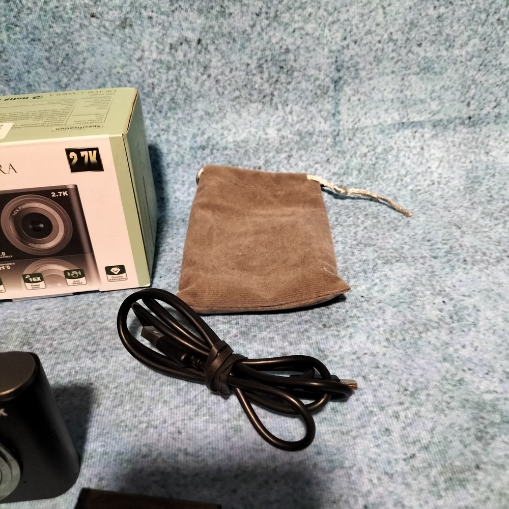 44MP Digital Camera DC302 Black Opened Never Used Excellent Condition
