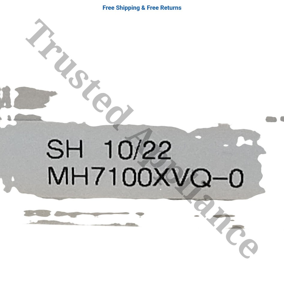 Microwave Control Panel Console 4158439 WHITE