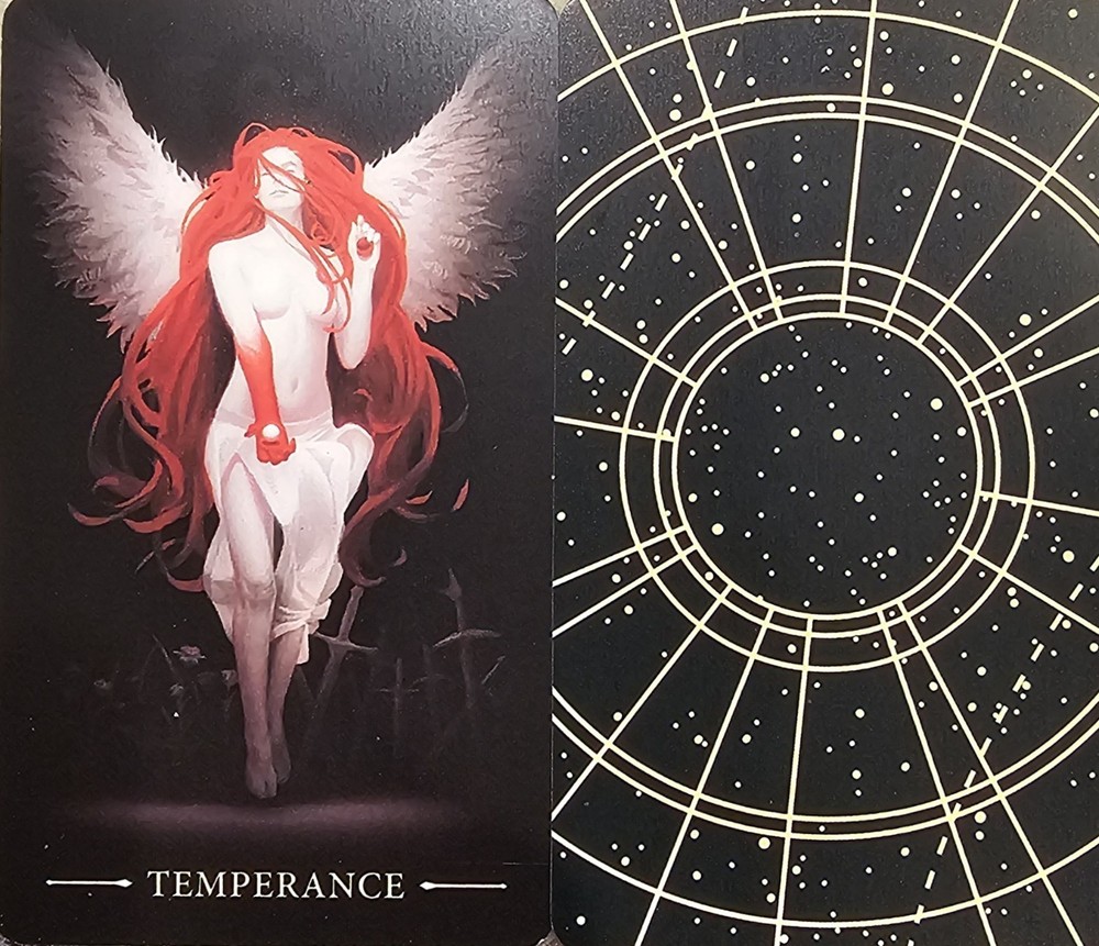 Black Tarot Deck