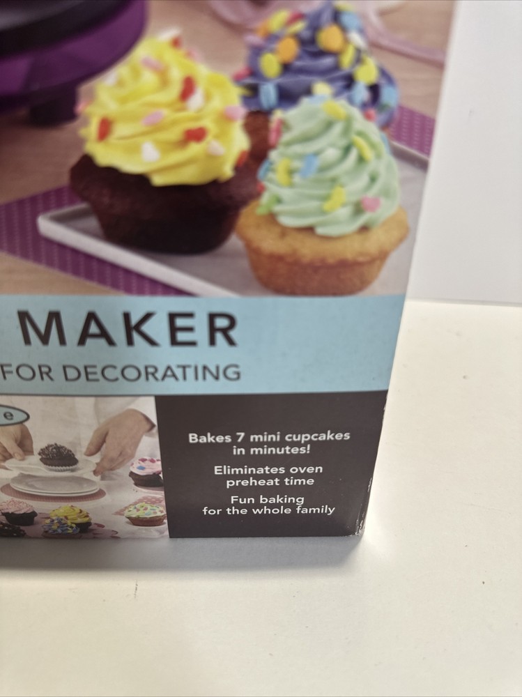 Cupcake Maker Appliance Mini Cupcakes NIB