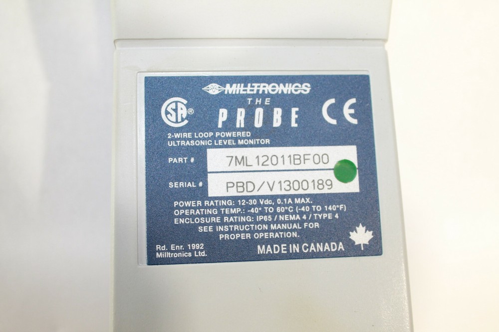 Milltronics 7ML12011BF00 level sensor NEW