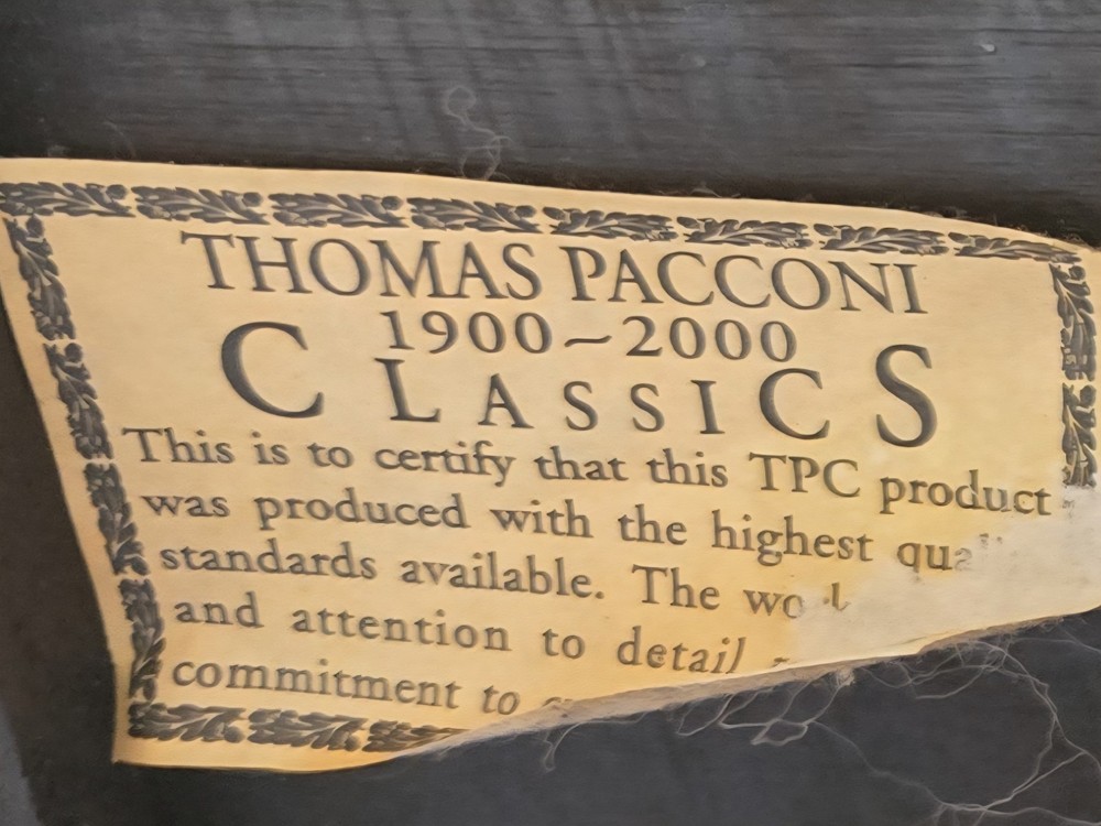 "Thomas Pacconi Basket with Lid Vintage Great Shape.