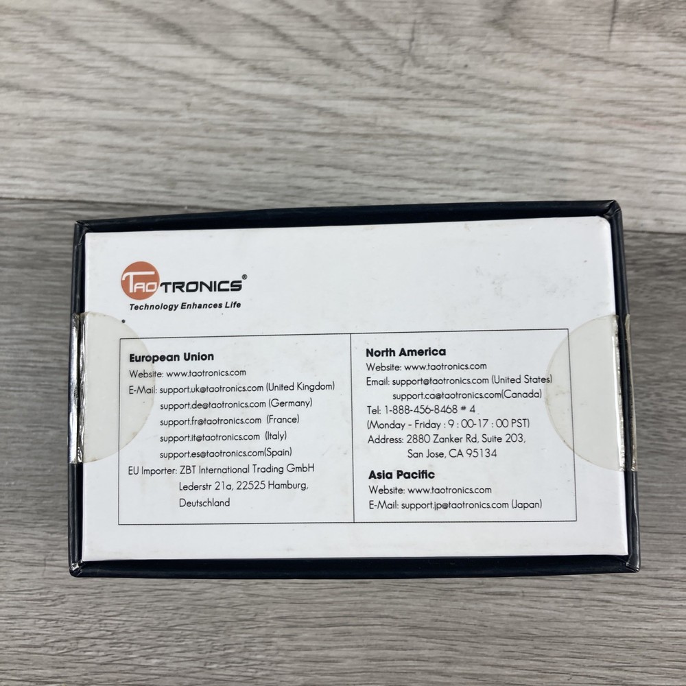 Tao Tronics Wireless Stereo Transmitter TT-BA01 Pre Owned