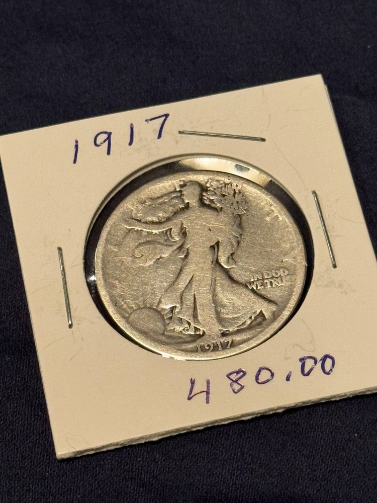 1917 Walking Liberty Half Dollar