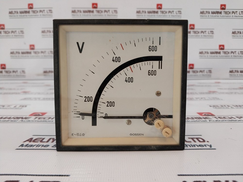 Gossen 0-600 V Analog Voltmeter