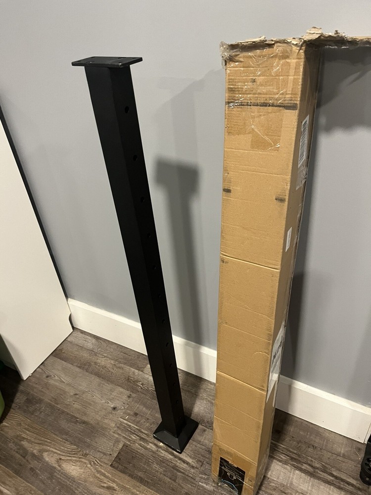 Dawn Railing Cable Railing Post 36”X2”X2” Steel Square Intermediate Post, Pre-Dr