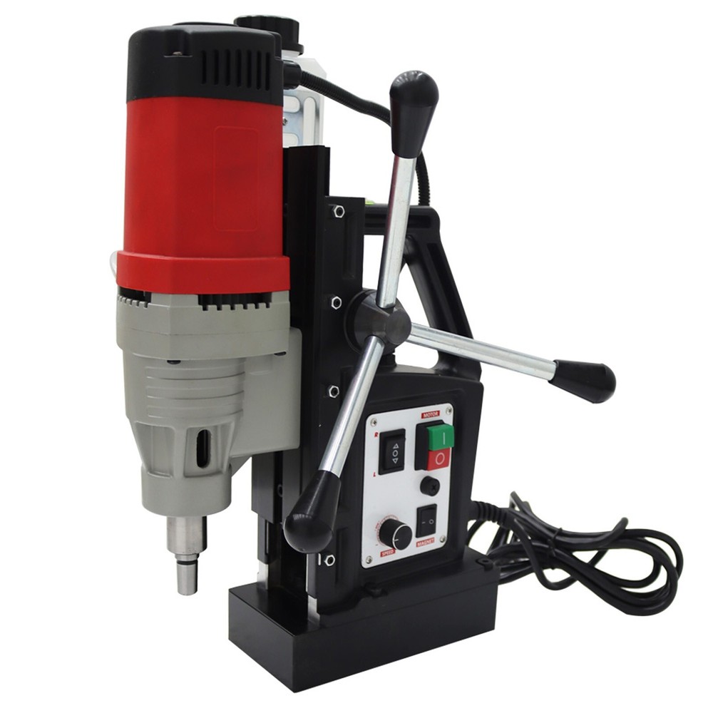 Portable Multi-functional Magnetic Drill Threading Machine 17000N 110V φ23mm