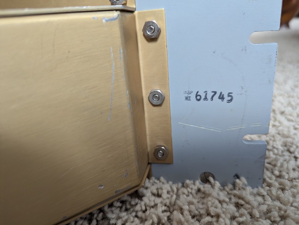 WESTERN ELECTRIC RACK MOUNT STEP ATTENUATOR-75 Ohm