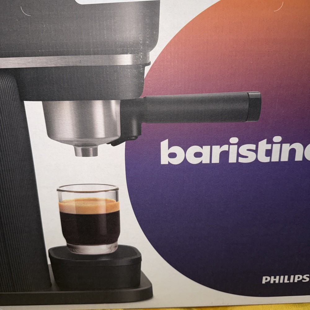 Philips Baristina Automatic Espresso Machine Grind-Tamp-Brew System - NEW!!!