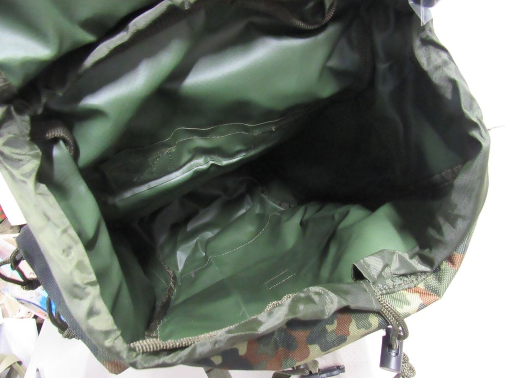 STURM Mil-Tec German Flecktarn Camo Pattern Combat Pack Rucksack with Straps
