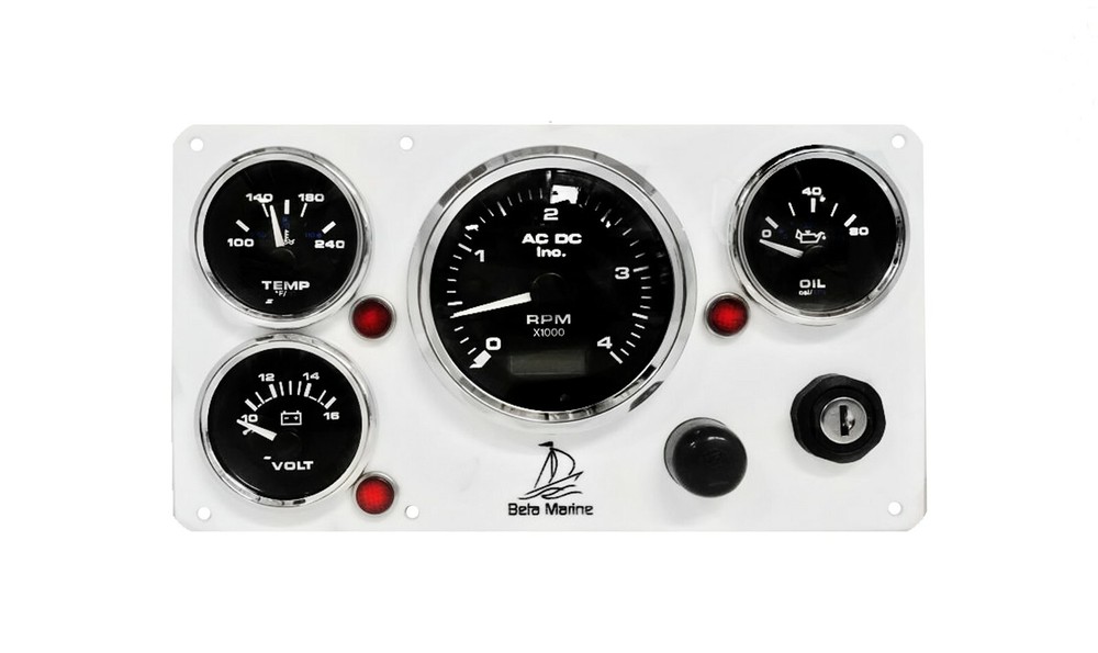 Beta Marine Engine Boat Instrument Panel