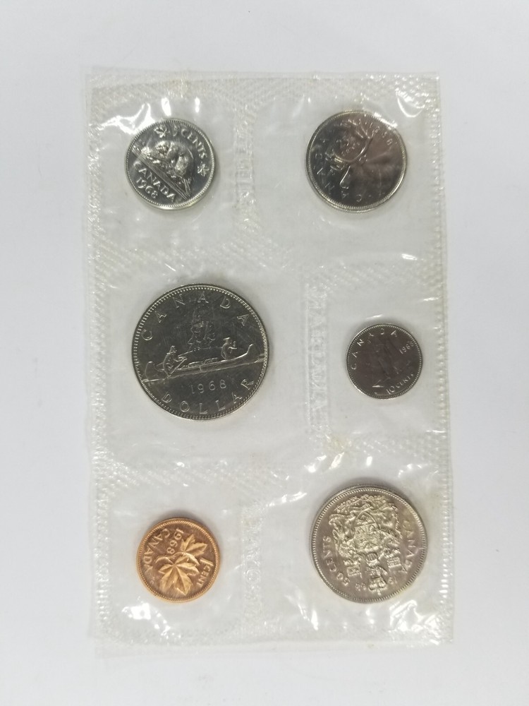 COINS - CANADA 1968 MINT COIN SET
