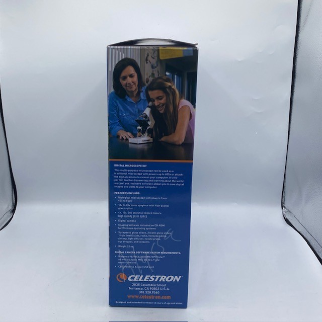 Digital Microscope 600x Celestron Digital Microscope Kit Model 44321 USB Camera