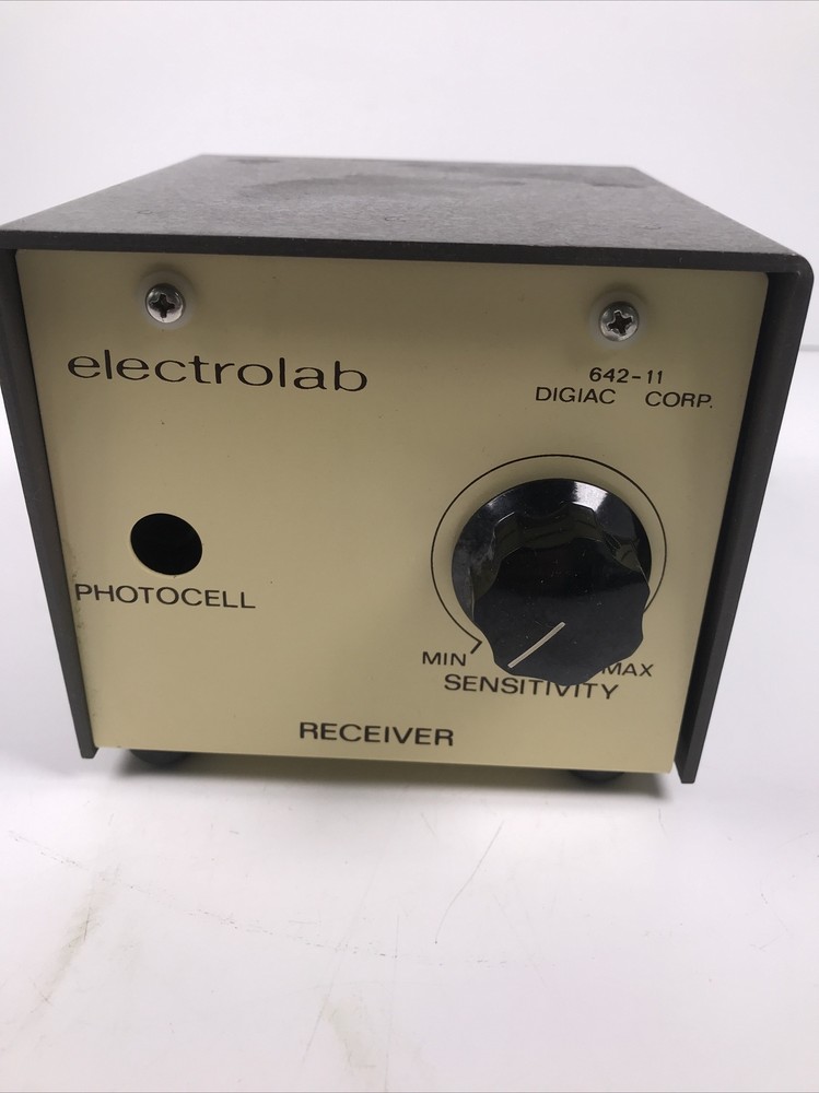 Electrolab 642-11 Receiver Photocell Testing Device Vintage