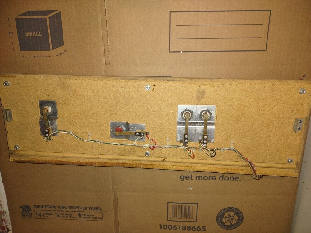 intruder arcade control panel parts #235