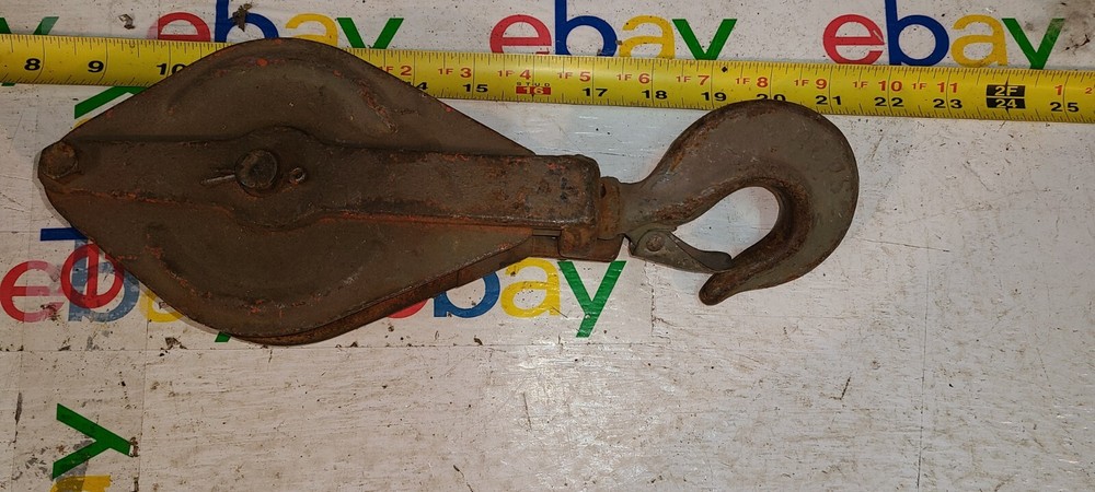 snatch block .75 t
