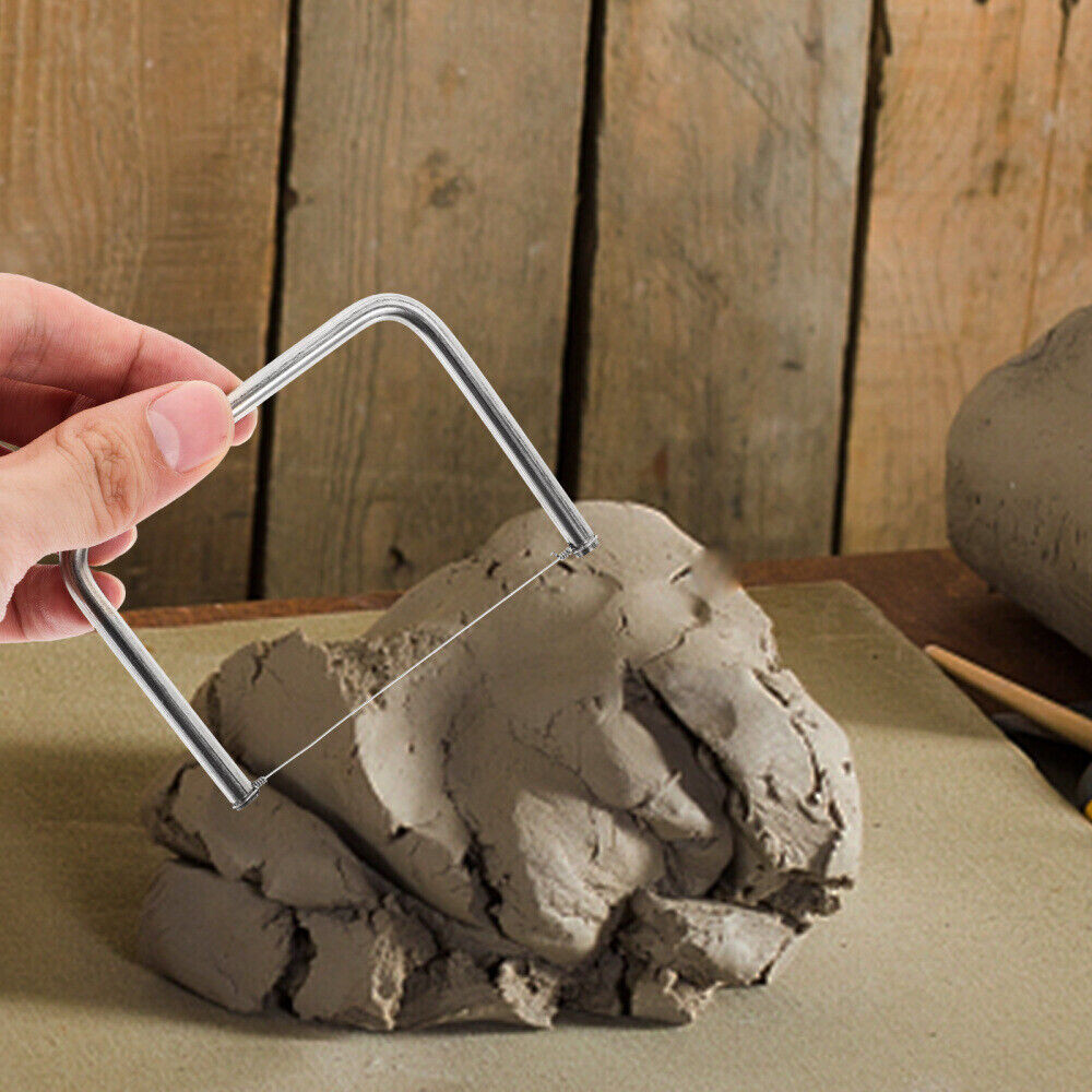 Ceramic Sculpting Clay Tool Pottery Tools Metal Mud Handhold Mud Cutting Tool
