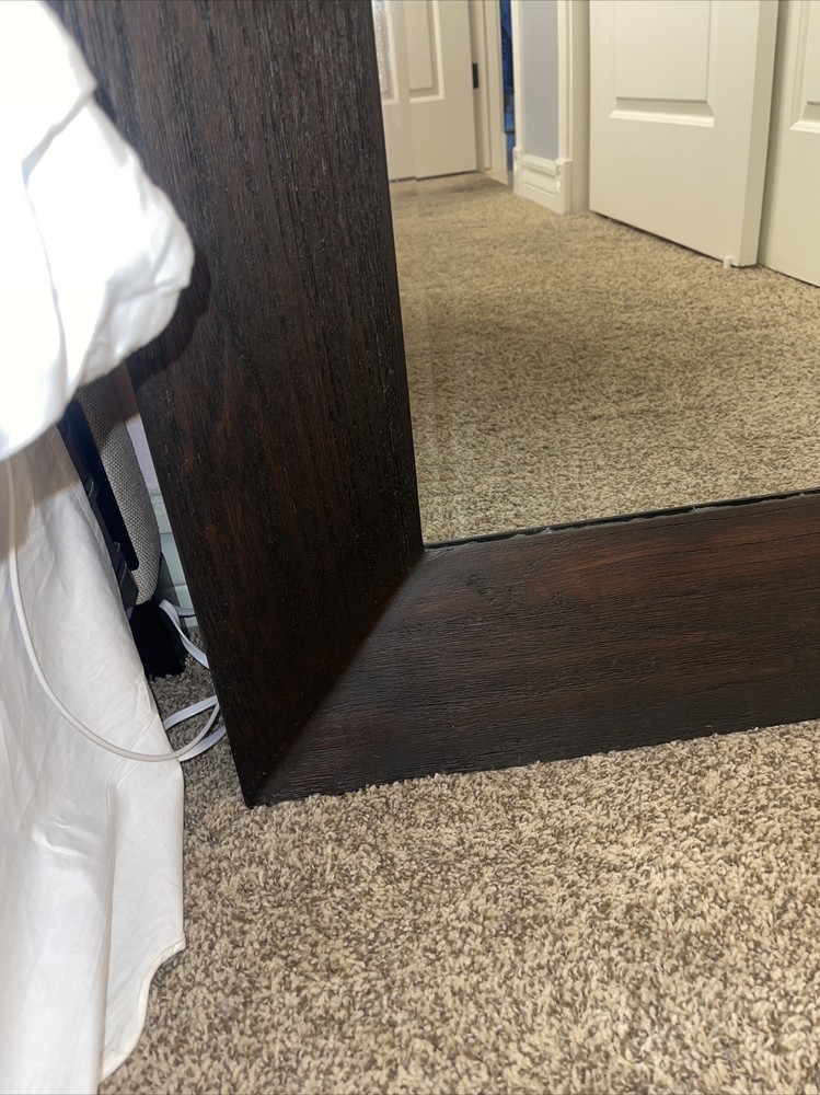 Dark Wooden Mirror
