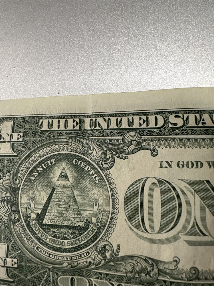 $1 Dollar Bill Error Print Series 2021