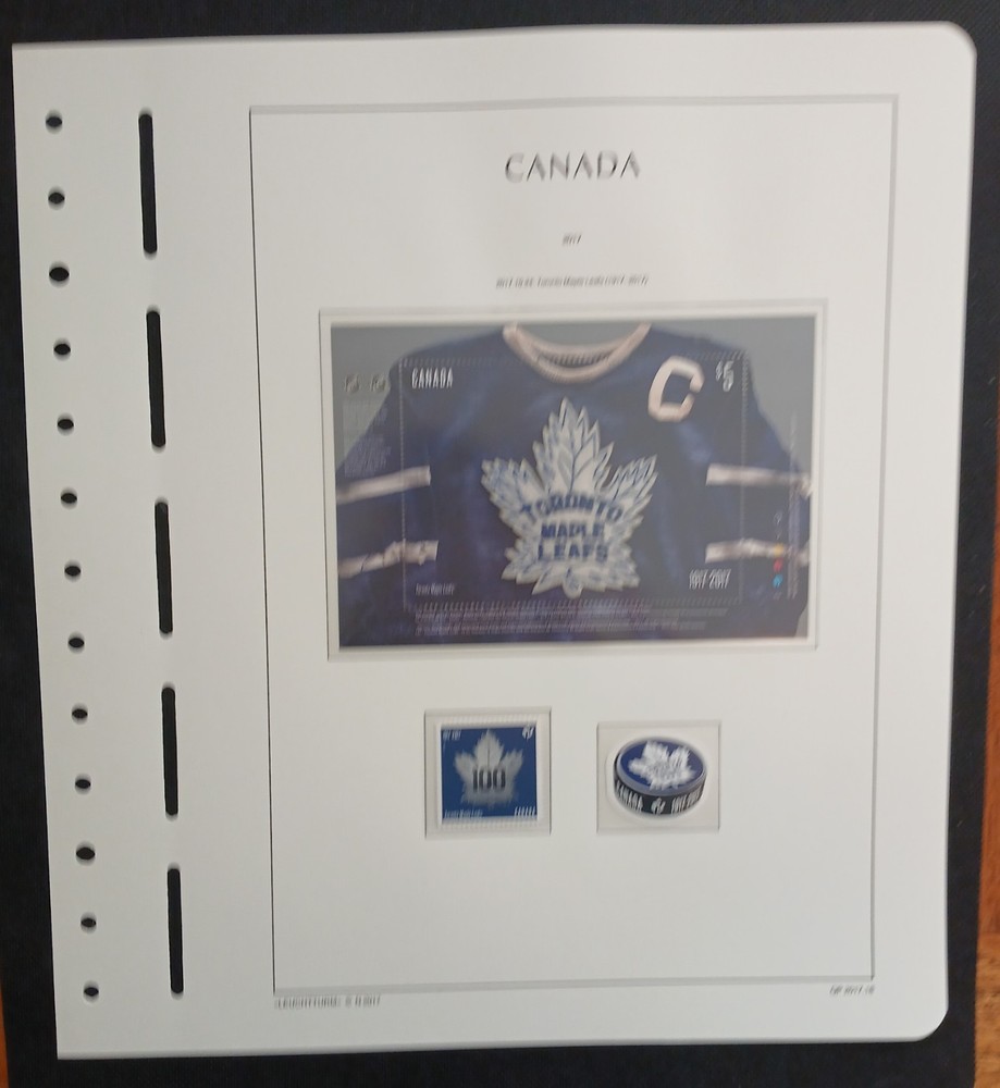 2017 Canada Year Set On Lighthouse/Leuchtturm Hingless Pages