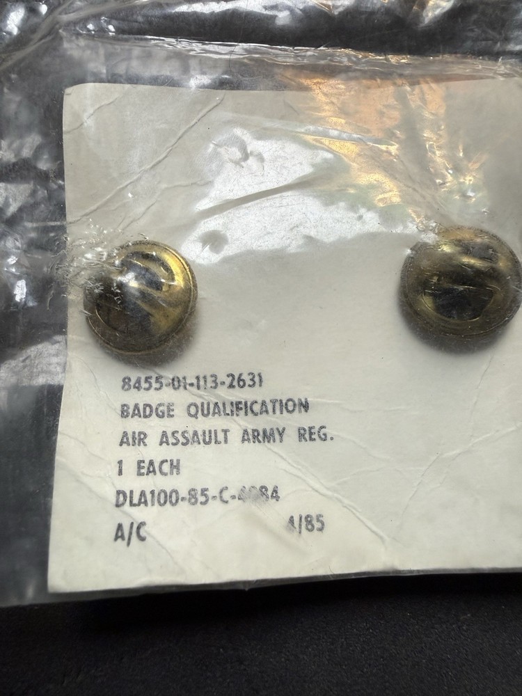 Air Assault Army Qualification Badge