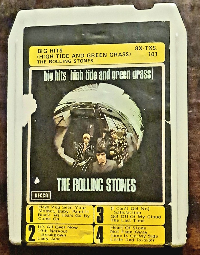 The Rolling Stones , Big Hits ,  8-track Stereo