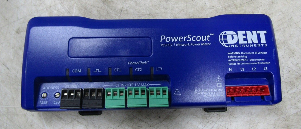 💥DENT INSTRUMENTS POWERSCOUT PS3037 NETWORK POWER METER
