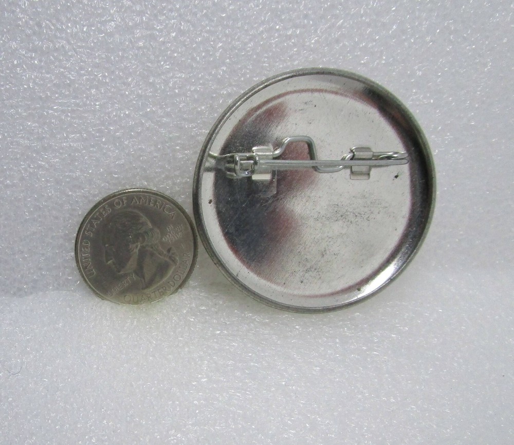 I Love Coral Sea Button Pin