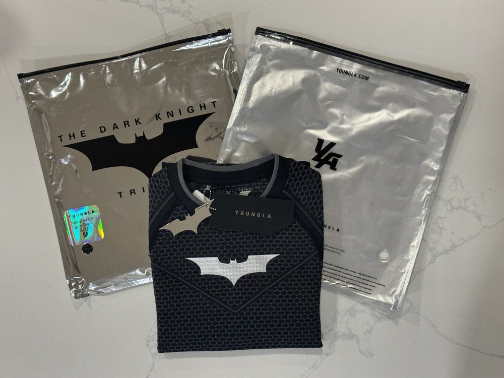 YoungLA Batman Compression Shirt Size Medium