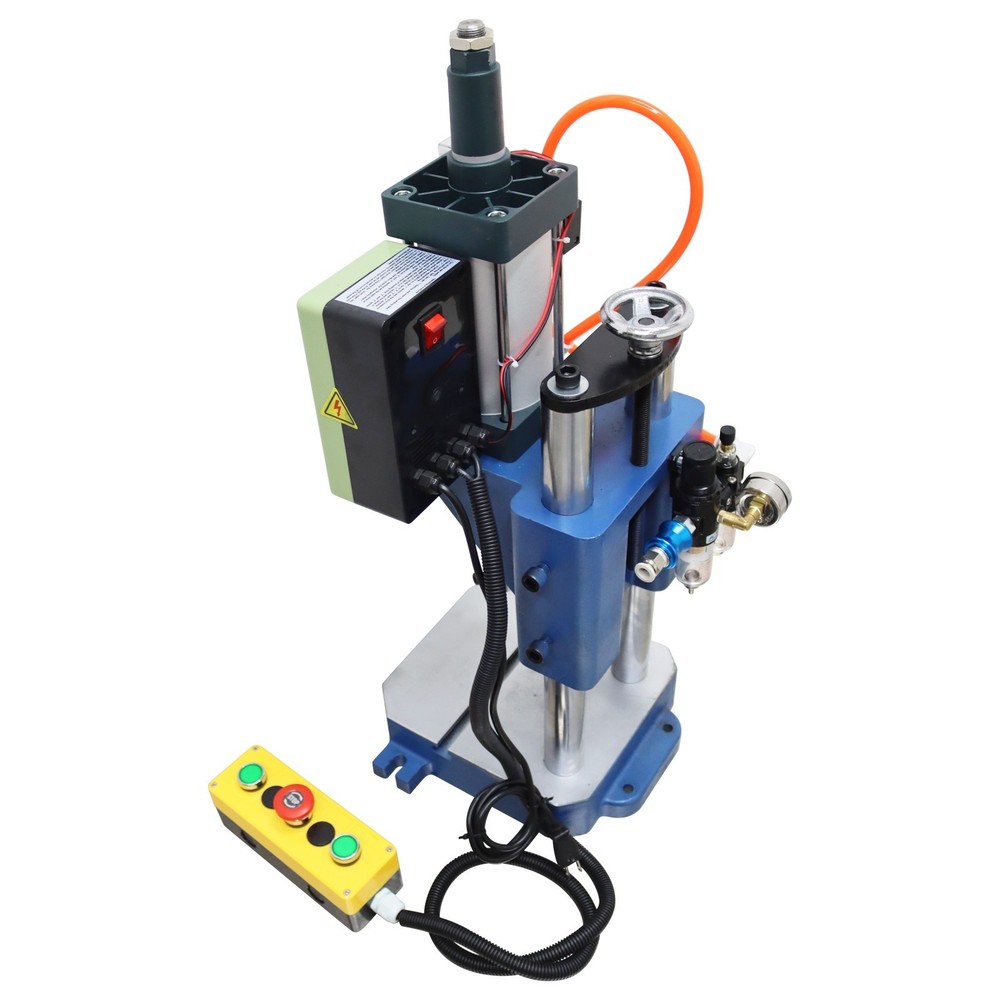 1102lb Pneumatic Punch Press Machine with Controller&Emergency Stop Switch 110V
