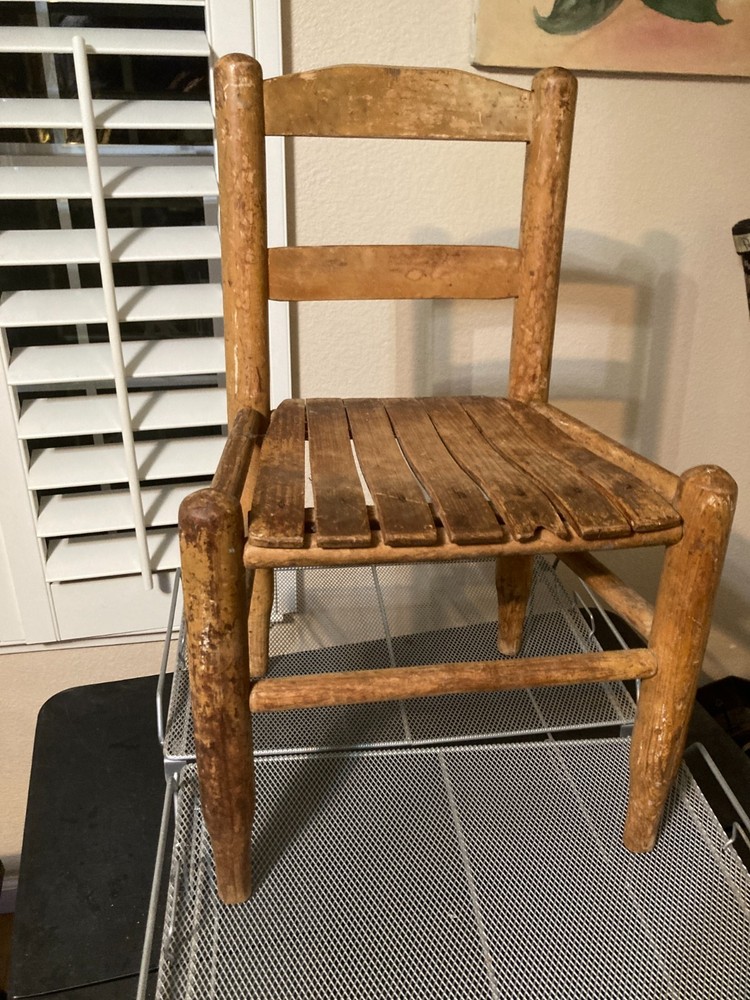 Vintage Authentic Child's Chair