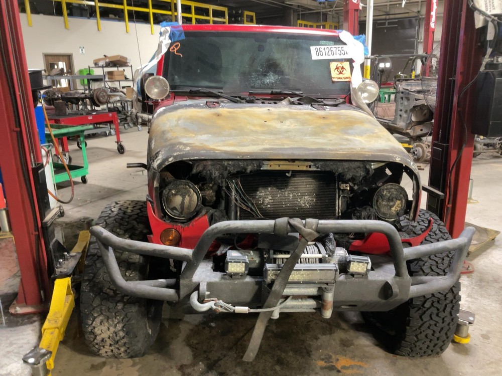 Used Windshield Frame fits: 2011 Jeep Wrangler Grade A