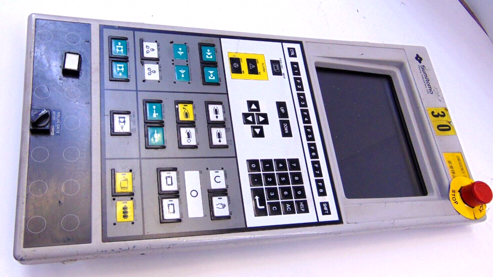 SUMITOMO OPERATOR PANEL MODEL SD/30 OP FOR A INJECTION MOLDING MOLDING MACHINE