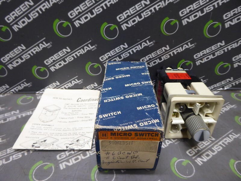 NEW Honeywell 910AEB511 Micro Switch