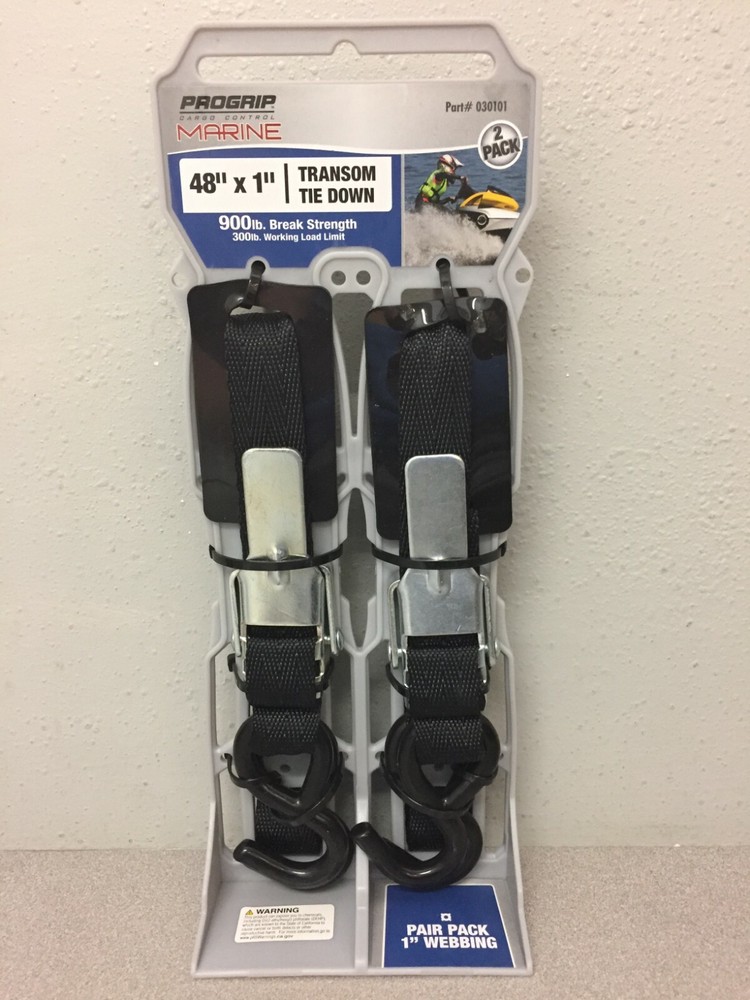 Pro Grip 30101 Polyester Transom Tie Down