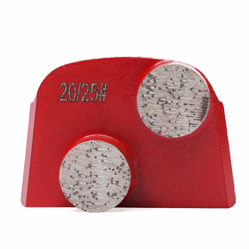9 Pack Diamond Grinding Segments Medium Bond for Concrete 20/25 Grit Durable