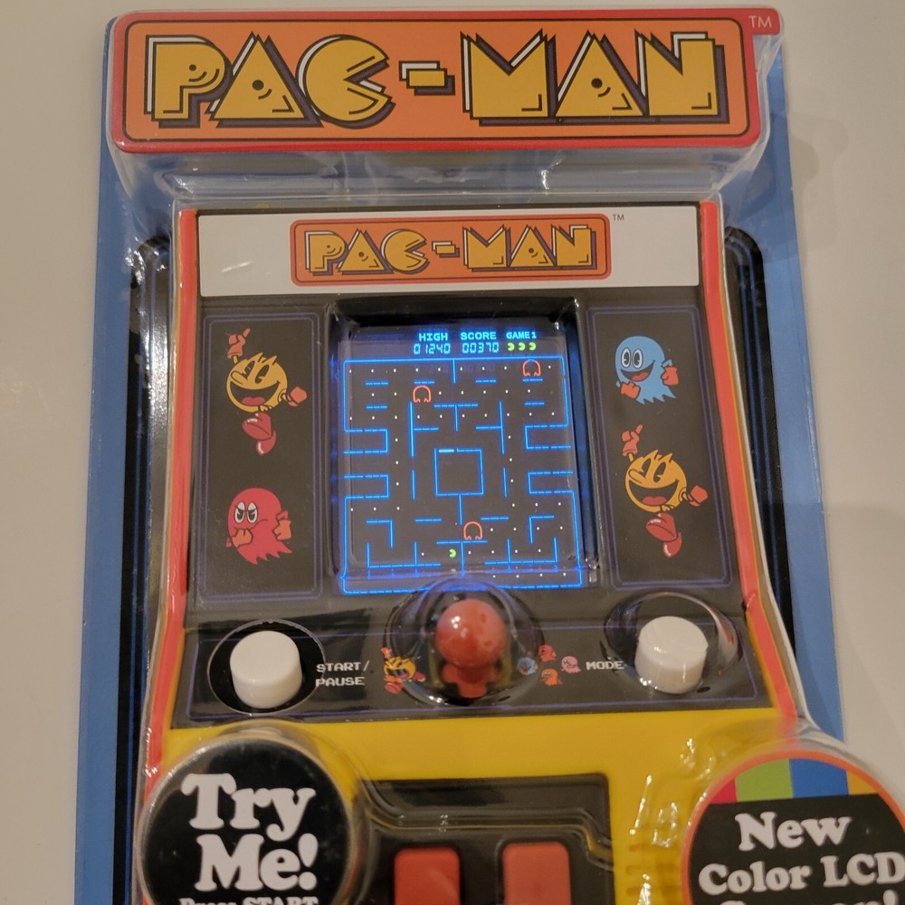 Pac-Man Retro Mini Arcade Game Basic Fun Arcade Classics NEW