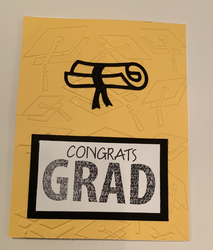 Handmade/homemade Graduation cards