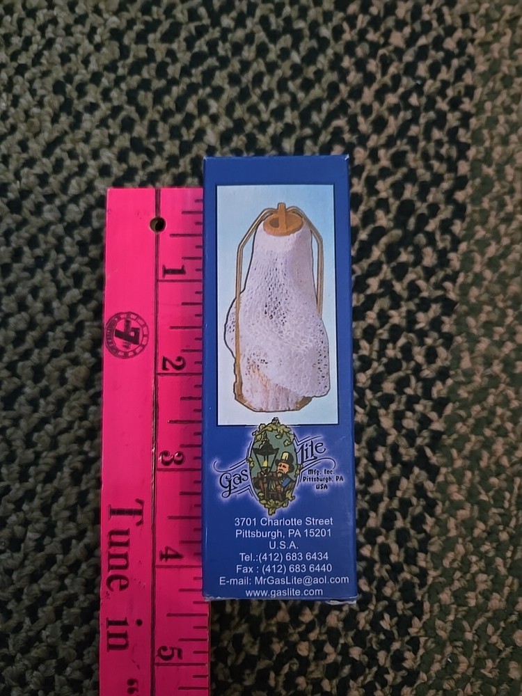 Gas Lite Soft Auto-form upright mantle