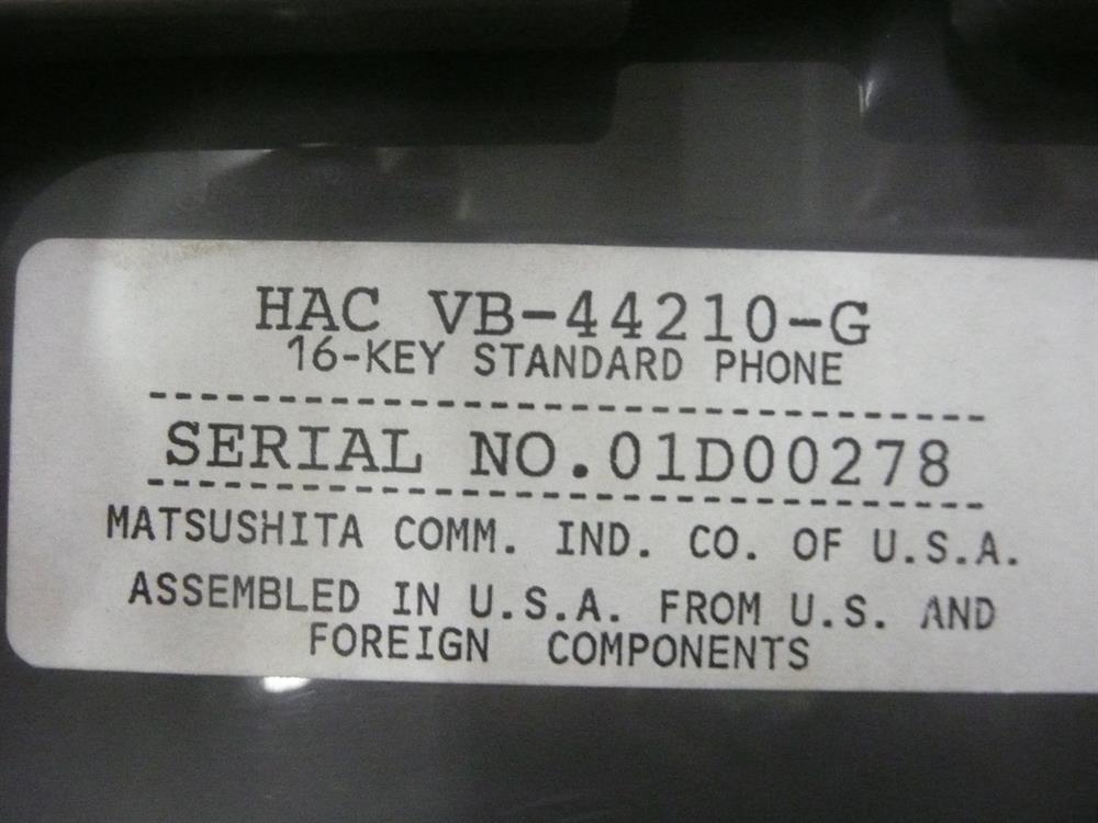 Panasonic VB-44210 Phone