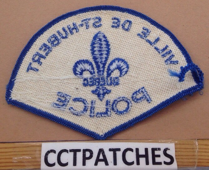 VILLE DE ST-HURBERT QUEBEC, CANADA POLICE SHOULDER PATCH