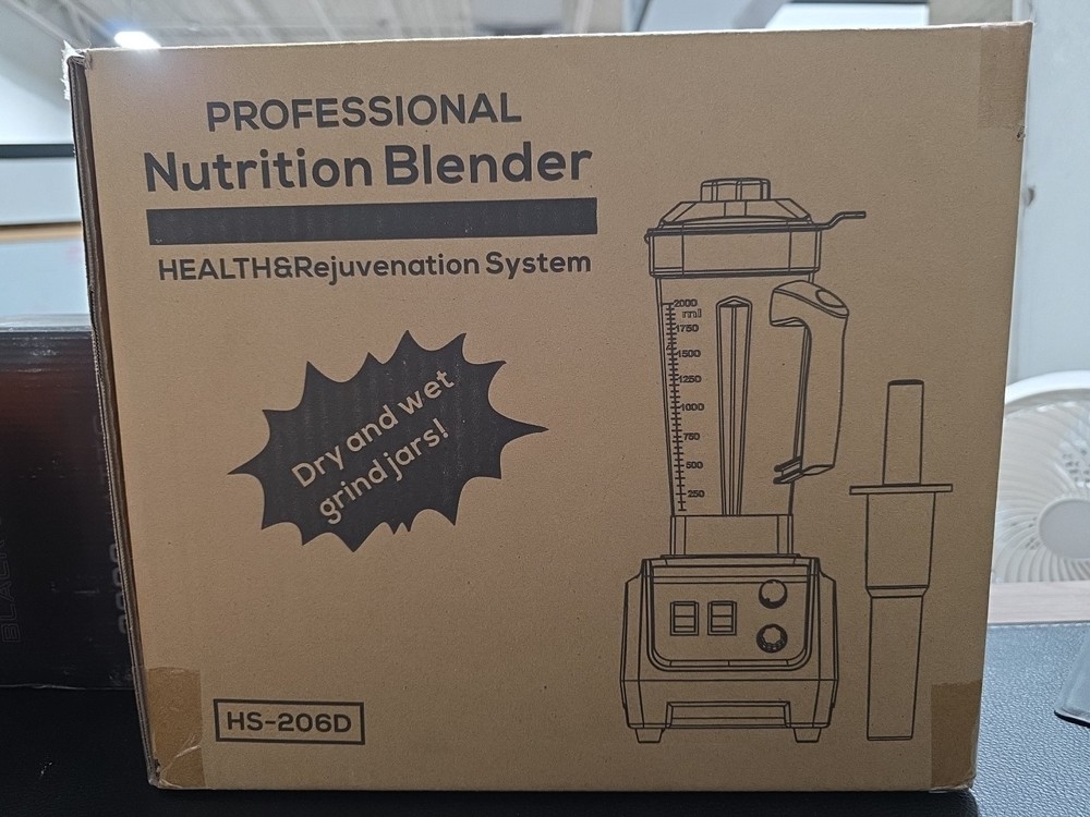Nutrition Blender Model HS-206D. New In Box Never Used.