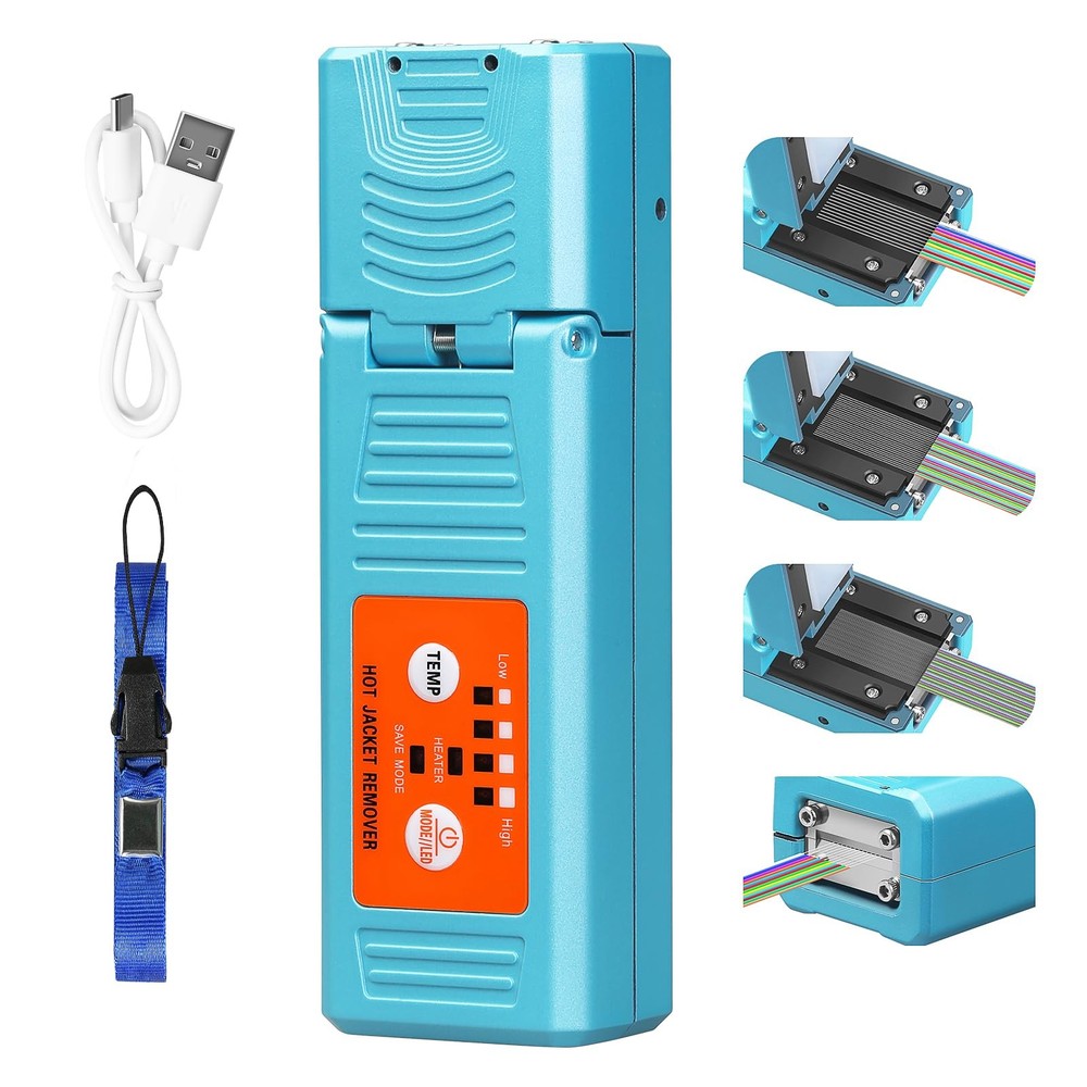 Fiber optical thermal stripper M9 is suitable for 1-48 cores, compatible bare