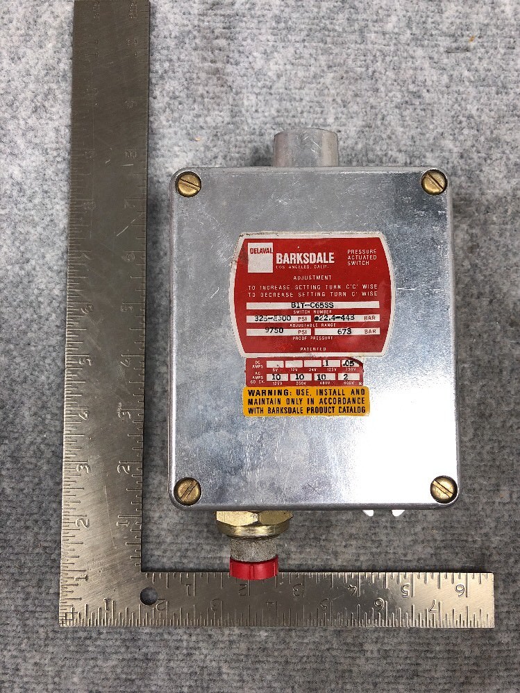 BARKSDALE PRESSURE SWITCH BIT-C65SS